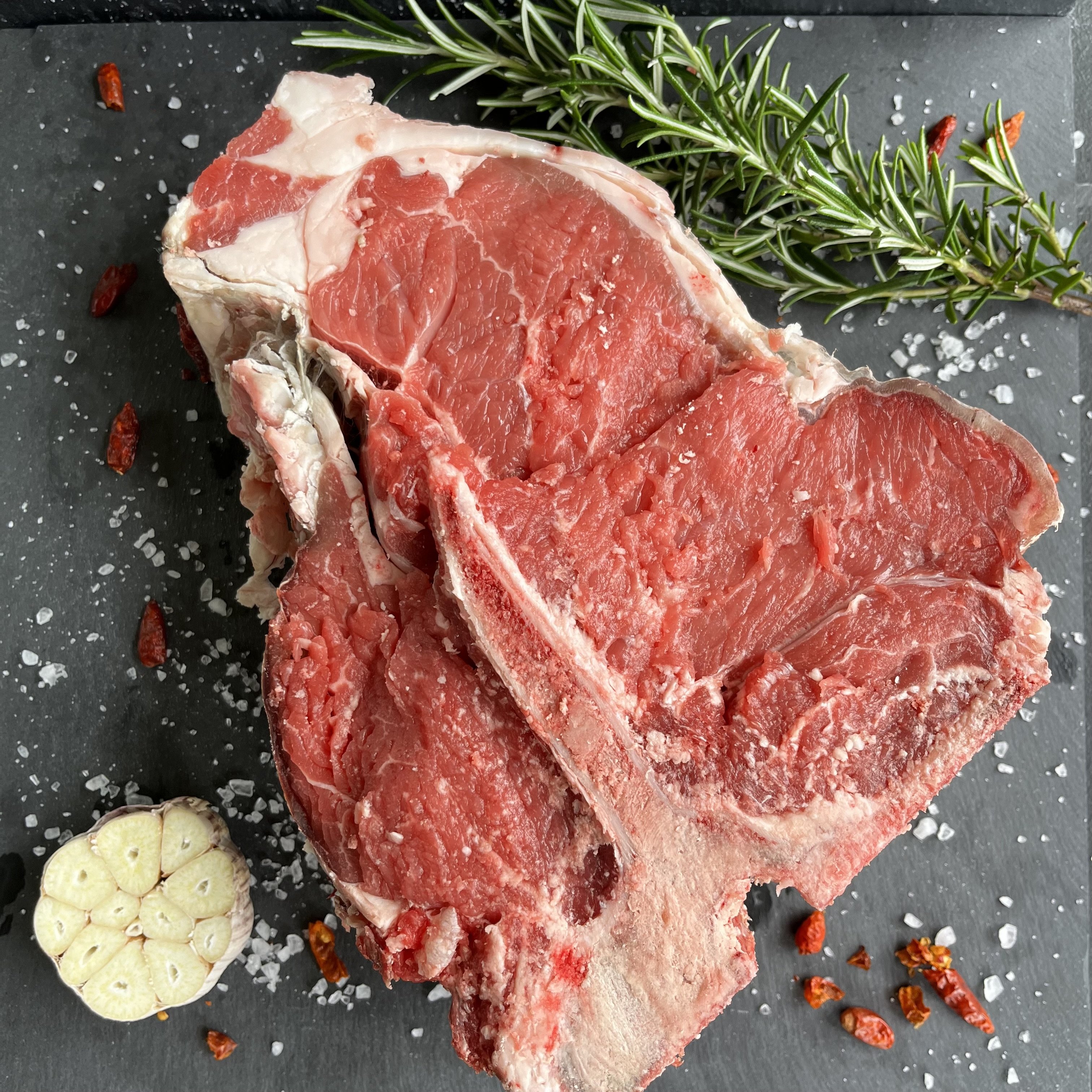 Dry aged steaks